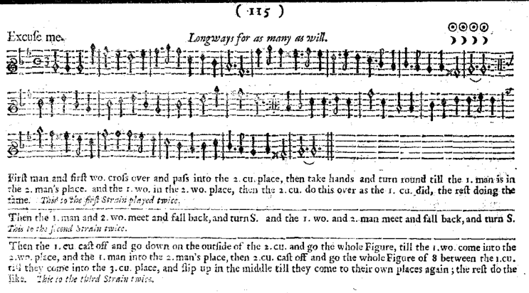 Original from the Dancing Master, 9th Edition